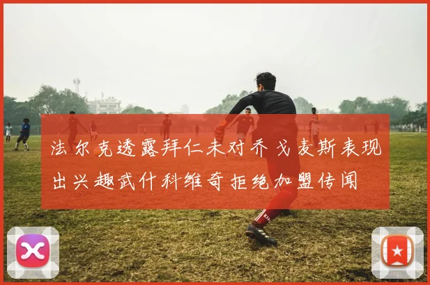 法尔克透露拜仁未对乔戈麦斯表现出兴趣武什科维奇拒绝加盟传闻