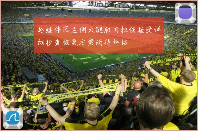 赵继伟因左侧大腿肌肉拉伤接受详细检查恢复方案尚待评估