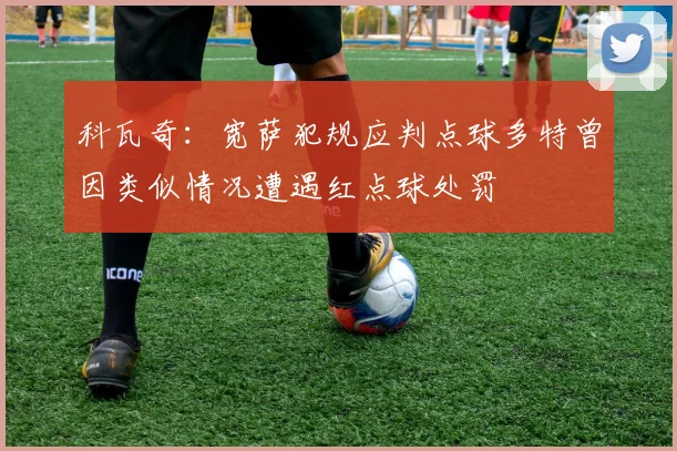 科瓦奇：宽萨犯规应判点球多特曾因类似情况遭遇红点球处罚